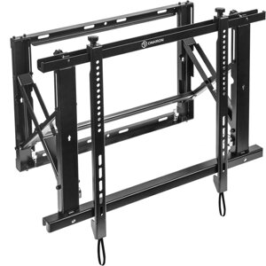 Кронштейн для телевизора Onkron PRO7M черный 40"-70" макс. 45кг настенный наклонно-выдвижной