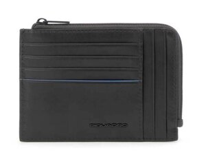 Портмоне Piquadro Blue Square Revamp PU1243B2VR/N черный натур. кожа