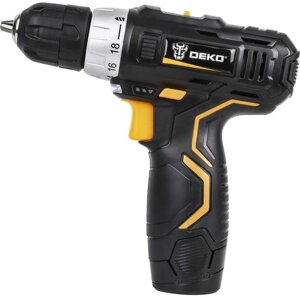 Дрель-шуруповерт Deko GCD12DU3 аккум. патрон: быстрозажимной (063-4096)