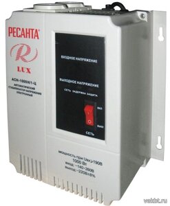 Стабилизатор напряжения Ресанта ACH-1000Н/1-Ц в Москве от компании Техника в дом