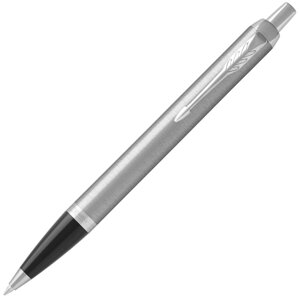 Ручка шариков. Parker IM Essential K319 (CW2143631) Brushed Metal CT M син. черн. подар. кор.