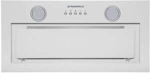 Вытяжка встраиваемая Maunfeld TRAPEZE 602IG белый управление: кнопочное (1 мотор)