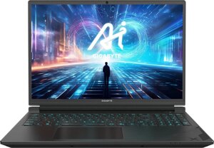 Ноутбук Gigabyte G6X Core i7 13650HX 16Gb SSD1Tb NVIDIA GeForce RTX4050 6Gb 16" IPS FHD+ (1920x1200) FreeDOS grey WiFi