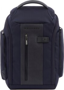 Сумка дорожная Piquadro Brief2 BV6154BR2/BLU синий нейлон/натур. кожа