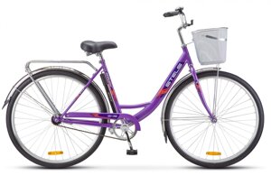 Велосипед дорожный Navigator 345 28" Z010 пурпурный с корзиной