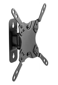 Кронштейн для телевизора Ultramounts UM862 черный 13"-42" макс. 20кг настенный поворот и наклон