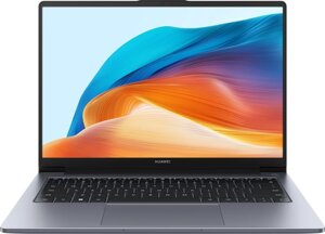 Ноутбук Huawei MateBook D 14 MDG-X Core i5 13420H 16Gb SSD512Gb Intel UHD Graphics 14" IPS FHD (1920x1080) Windows 11