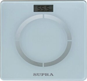 Весы напольные электронные Supra BSS-2055B макс. 180кг белый