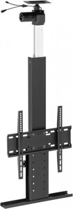 Кронштейн для телевизора Cactus CS-STM-7844 черный 32"-55" макс. 45кг напольный (моторизованный лифт)