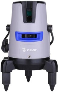 Уровень лазер. Deko LL57 PRO SET 1 2кл. лаз. 635нм цв. луч. красный 5луч. (065-0103)