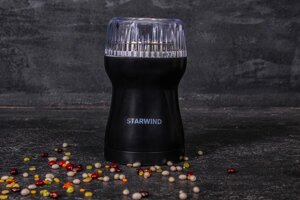Кофемолка Starwind SGP4421 200Вт сист. помол.: ротац. нож вместим.:40гр черный