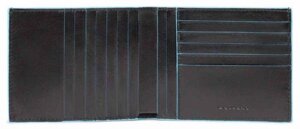 Кошелек мужской Piquadro Blue Square PU1241B2R/N черный натур. кожа