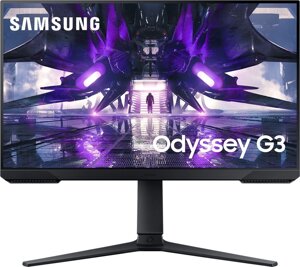 Монитор Samsung 24" Odyssey G3 S24AG320NI черный VA LED 1ms 16:9 HDMI полуматовая HAS Piv 250cd 178гр/178гр 1920x1080