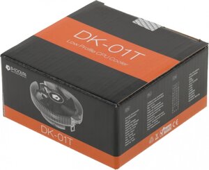 Устройство охлаждения (кулер) ID-Cooling DK-01T Soc-AM5/AM4/1151/1200 черный 3-pin 24dB Al 95W 195gr Ret