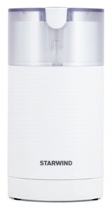 Кофемолка Starwind SGP7212 200Вт сист. помол.: ротац. нож вместим.:70гр белый
