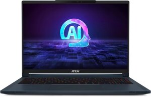 Ноутбук MSI Stealth 16 AI Studio A1VHG-061RU Core Ultra 9 185H 32Gb SSD2Tb NVIDIA GeForce RTX4080 12Gb 16" IPS UHD+