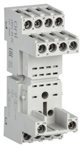 Розетка для реле IEK ORS-M-1-2 винт. соед. 300 (ORS-M-1-2-G)