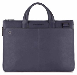 Сумка для ноутбука Piquadro Black Square CA4021B3/BLU4 синий натур. кожа