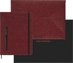 Набор Moleskine Limited Edition Prescious & Ethical Shine еженедельник/ручка перьевая/папка-конверт XLarge руч.: Kaweco