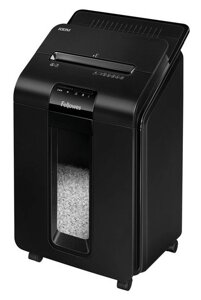 Шредер Fellowes AutoMax 100M с автоподачей (секр. P-4) перекрестный 100лист. 23лтр. скрепки скобы пл. карты