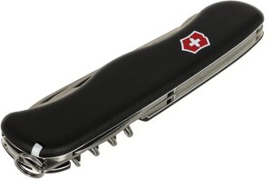 Нож перочинный Victorinox picknicker (0.8353.3) 111мм 11функц. черный карт. коробка
