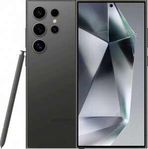 Смартфон Samsung SM-S928B Galaxy S24 Ultra 5G 256Gb 12Gb черный титан моноблок 3G 4G 2Sim 6.8" 1440x3120 Android 14