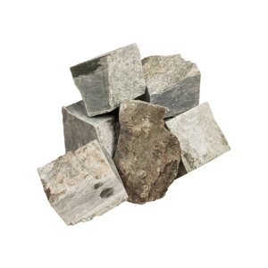 Камень Нефрит колото-пиленый (фракция 60–150 мм) (ведро 10 кг)