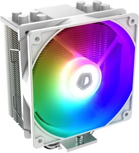 Устройство охлаждения (кулер) ID-Cooling SE-214-XT ARGB Soc-AM5/AM4/1151/1200/1700 белый 4-pin 14-31dB Al+Cu 180W 850gr