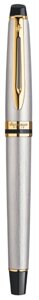 Ручка роллер Waterman Expert 3 (CWS0951980) Steel GT F черн. черн. подар. кор.