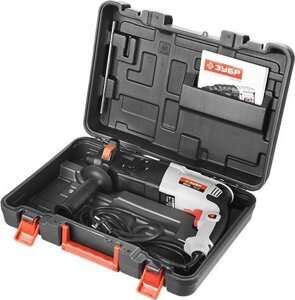 Перфоратор Зубр П-26-800 патрон: SDS-plus уд.:3Дж 800Вт (кейс в комплекте)