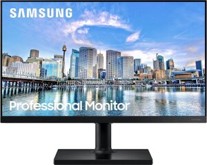Монитор Samsung 23.8" F24T450FQI черный IPS LED 16:9 HDMI матовая HAS Piv 250cd 178гр/178гр 1920x1080 75Hz DP FHD USB