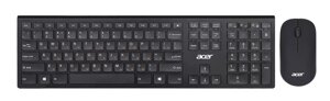 Клавиатура + мышь Acer OKR030 клав: черный мышь: черный USB беспроводная slim (ZL. KBDEE. 005)