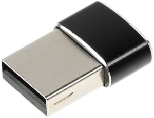 Адаптер Premier 6-071 USB 2.0 A (m) USB Type-C (f) черный (пакет)