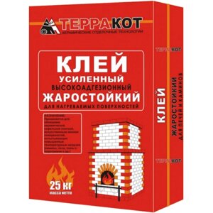 Клей усиленный Терракот жаростойкий, 3 кг в Москве от компании Техника в дом