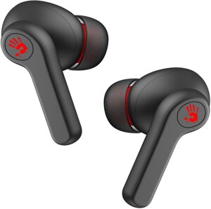 Гарнитура вкладыши A4Tech Bloody M30 черный/красный беспроводные bluetooth в ушной раковине (M30 (BLACK+RED))