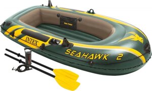 Надувная лодка Seahawk 2 Set 23611441 см + весла и насос