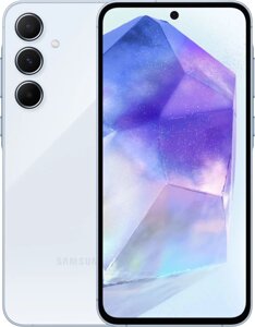 Смартфон Samsung SM-A556E Galaxy A55 5G 256Gb 8Gb голубой моноблок 3G 4G 2Sim 6.6" 1080x2340 Android 14 50Mpix 802.11