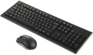Клавиатура + мышь A4Tech 3000NS клав: черный мышь: черный USB беспроводная Multimedia