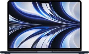 Ноутбук Apple MacBook Air A2681 M2 8 core 8Gb SSD256Gb/8 core GPU 13.6" IPS (2560x1664) macOS midnight WiFi BT Cam