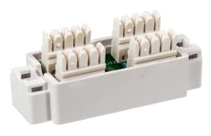 Адаптер Lanmaster TWT-CN110UTP5E проходн. бел. (упак.:1шт) в Москве от компании Техника в дом