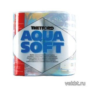 Бумага туалетная для портативных биотуалетов Thetford Aqua Soft