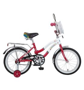 Велосипед ZEBRA 12" (красно-белый)