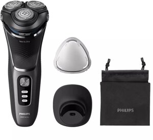 Бритва роторная Philips S3343/13 реж. эл.:3 питан.: аккум. черный