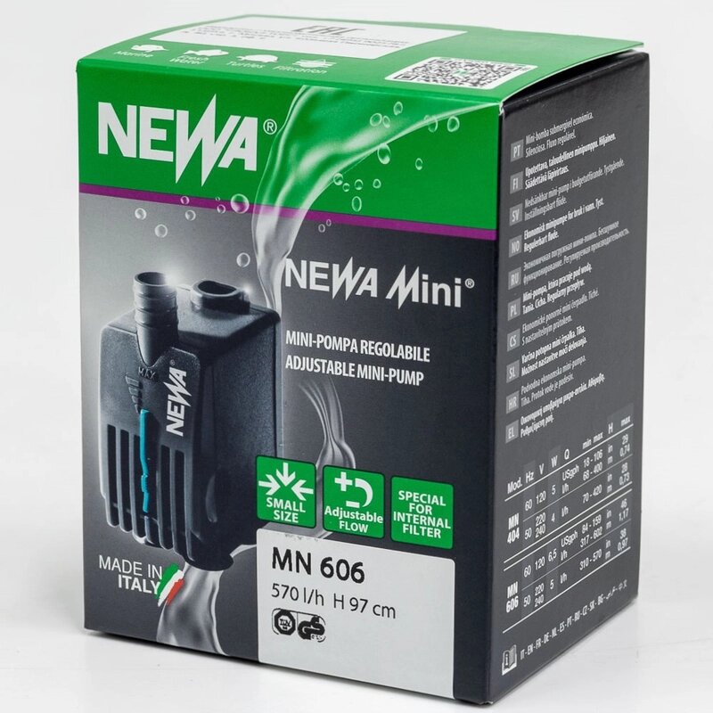 Погружная помпа для аквариума Newa Mini MN606 мини-насос от компании Техника в дом - фото 1