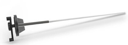 Ручка для чугунного поворотного шибера L-500 мм от компании Техника в дом - фото 1