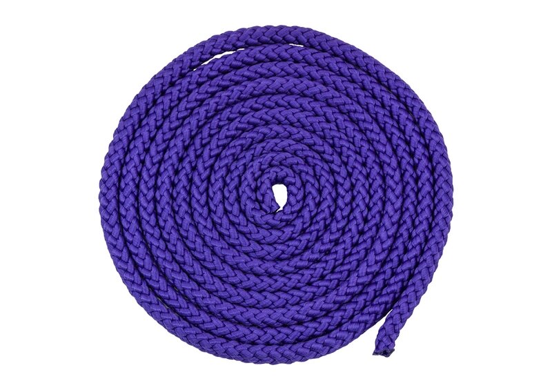 Скакалка для художественной гимнастики одноцветная 3м фиолетовый от компании Техника в дом - фото 1