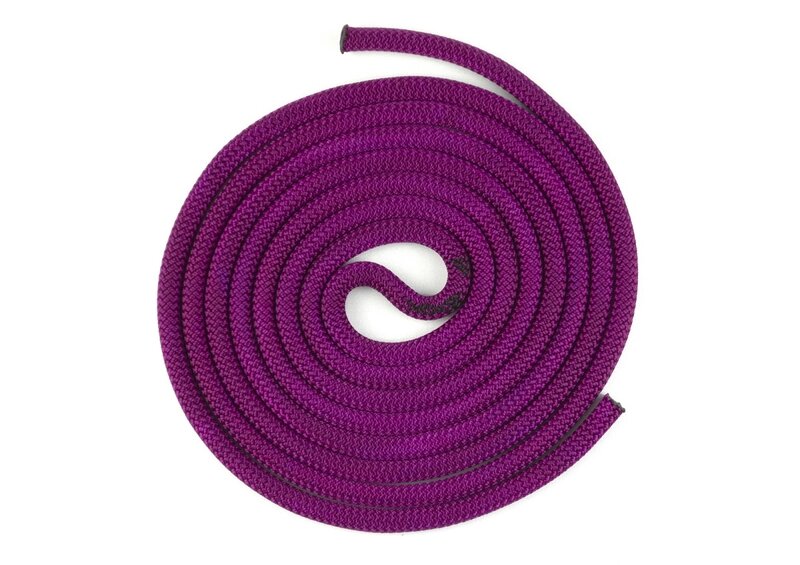 Скакалка для художественной гимнастики VENTURELLI 3,1 м фиолетовый от компании Техника в дом - фото 1
