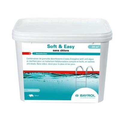 Софт & Изи (Soft and Easy) для дезинфекции и борьбы с водорослями 4,48 кг от компании Техника в дом - фото 1