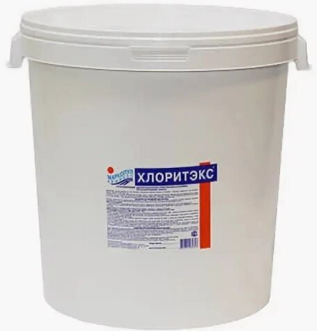 Средство для дезинфекции воды Хлоритэкс 20 кг от компании Техника в дом - фото 1