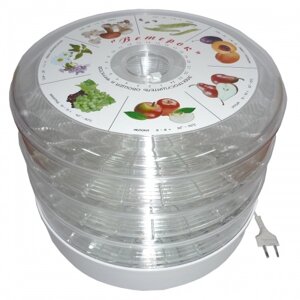 Сушилка для овощей Ветерок-3 прозрачная 500 Вт